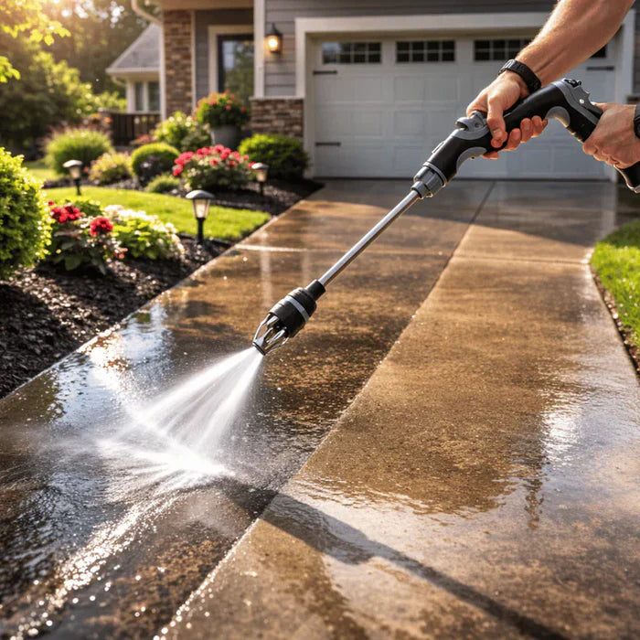 Marzelle™ - Power high-pressure cleaner for every garden hose